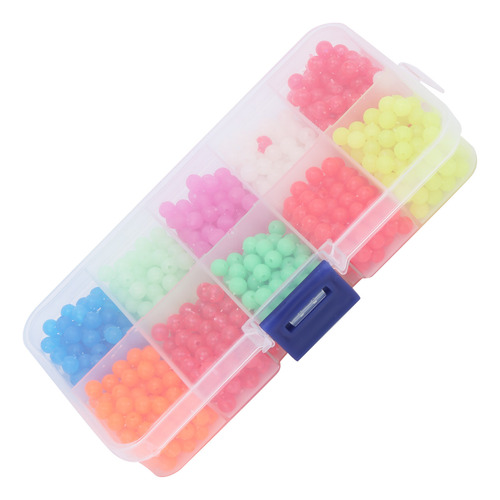 Tapón De Pesca Luminous Block Beads, 1000 Unidades, Frijoles