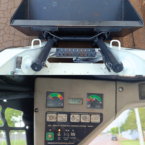 Mini Carregadeira Bobcat S250 - Ano 2008