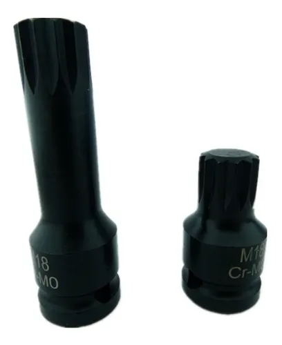 Kit Set Juego Dados Impacto Torx 1/2 6 Piezas Torxmeter