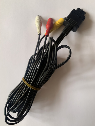 Cable Audio Y Video Nintendo Originalnes/snes/n64/gamecube (Usado)