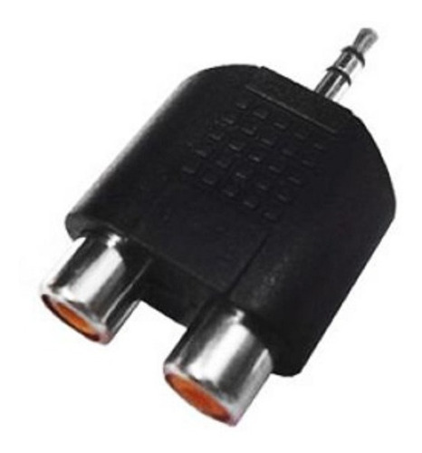 Imagen 1 de 1 de Adaptador Plug 3.5 Stereo A 2 Hembras Rca