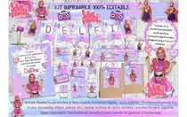 Comprar Kit Imprimible Candy Bar Luli Pampin 100% Editable