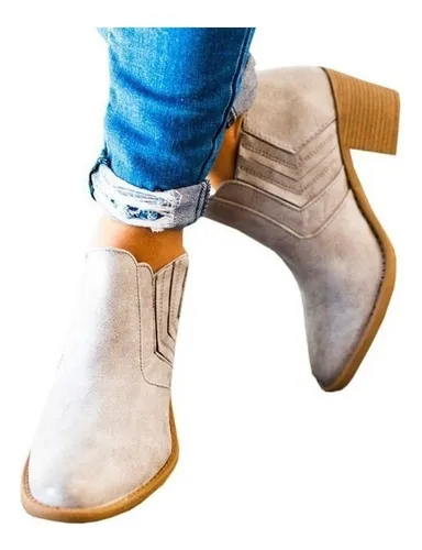 Botines mujer tacon medio new arrivals
