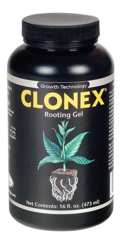 Clonex Medio Litro Rooting Gel Cultivo Planta 473ml