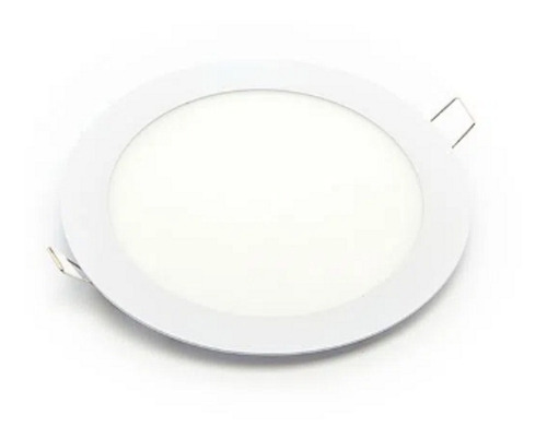 Imagen 2 de 4 de Plafón Led Sica Panel Redondo Techo - 12w - Luz Día