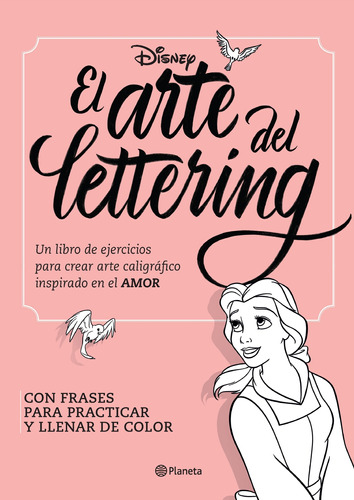 Libro El Arte Del Lettering : Amor - Disney