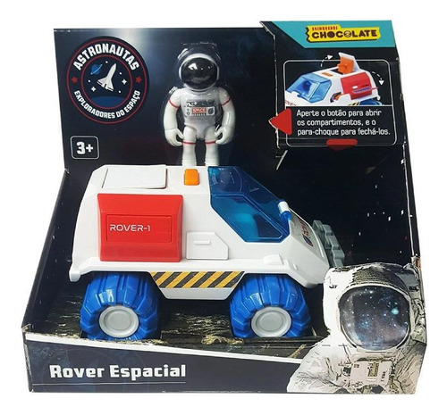 Figura Com Veiculo Rover Espacial Astronautas Fun F0024-2