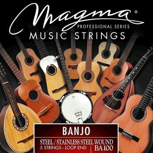 Encordado Para Banjo 5 Cuerdas Magma Ba100 Acero