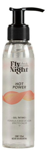 Lubricante Fly Night Hot Power 125 Ml Calor Geles Intimos