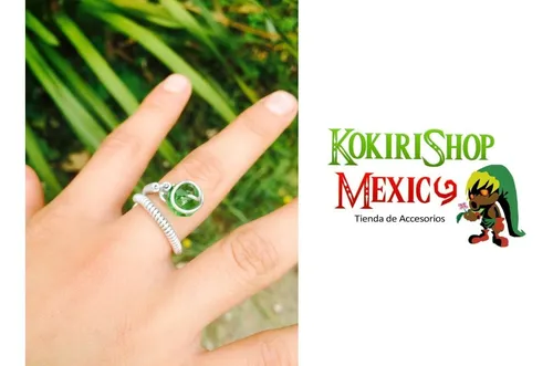 Anillo The Legend Of Zelda Kokiri Esmeralda Zafiro Zora