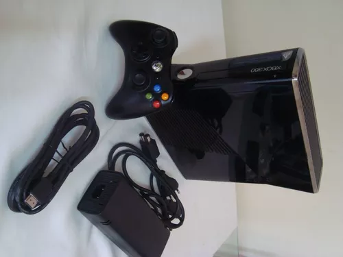 Xbox 360 Elite Slim Desbl. Completo Hd 250 Mais Jogo