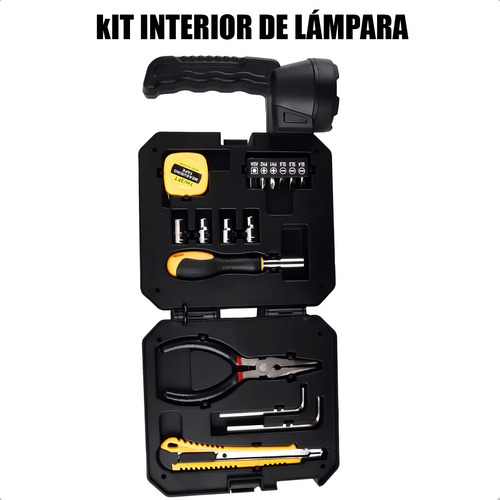 Linternas Tacticas Linterna Solar Recargable+kit Herramienta