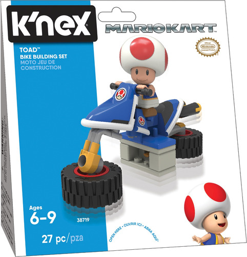 K ' Nex Mario Kart Sapo De Moto Set De Construcción