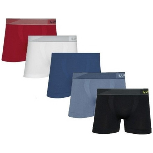 Cueca Boxer Sem Costura Lupo Microfibra Sem Costura Kit C/10