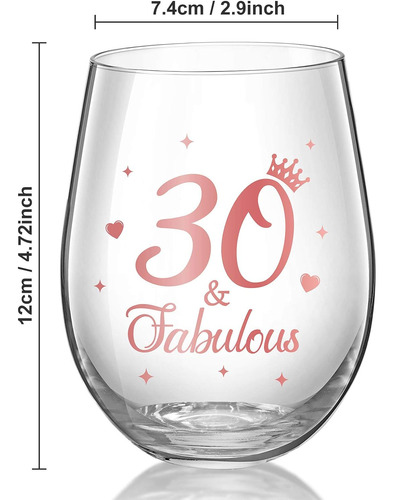 Copa De Vino Sin Tallo, Copa De Vino De Color Oro Rosa, Rega