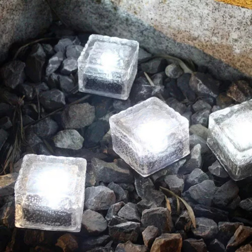 Lámpara De Ladrillo Enterrada Bajo Tierra, Luz Solar Led, Im