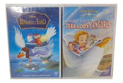 Dvd Coleção Bernardo E Bianca (2 Filmes) - Origi. E Lacrados