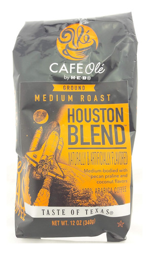 Café Ole Houston Blend Café Molido Tostado Medio