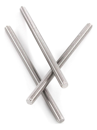 Eivvia 10 Pcs M6 X 100 Mm 304 Varilla De Rosca Completa De