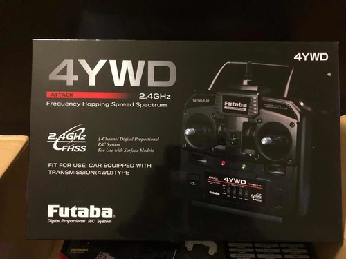 Control Futaba 4ywd 2.4ghz Con Receptor