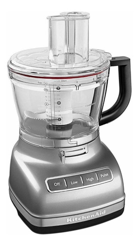 Procesador de alimentos KitchenAid KFP1466 contour silver 120V