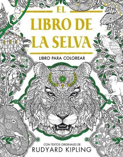 Libro De La Selva - Libro Para Colorear