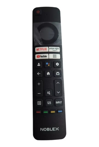 Control Remoto Smart Tv Noblex Netflix Prime Youtube Con Voz