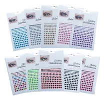 Comprar Diez Planchas De Strass Gemas Varias Medidas Autoadhesiva