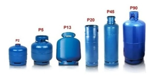 Borboleta Registro Gás Alta Pressão P13 Botijão 13kg -10 Pçs