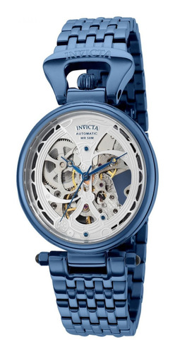 Relógio feminino Invicta 38391 azul escuro