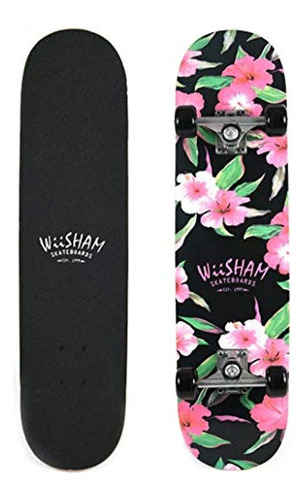 Wiisham Skateboards Pro 31 Pulgadas Monopatines Completos Pa