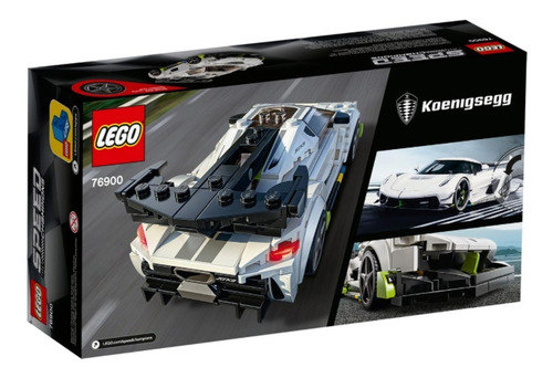 Imagen 5 de 10 de Lego® Speed Champions - Koenigsegg Jesko (76900)