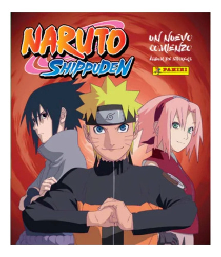 Panini 4628a Album Naruto Shippuden Un Nuevo Comienzo