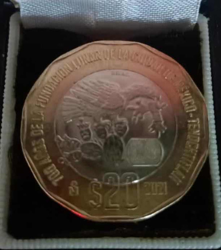Moneda Conmemorativa Dos Aguilas Para Coleccionistas