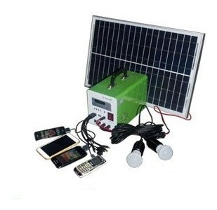Kit Panel Solar 30w 7a Con Usb Y 4 Lamparas Led Cod Xdt307