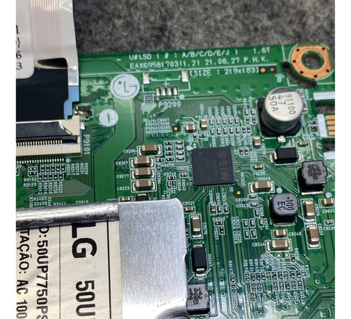 Placa Principal Tv Lg 50up7750psb (eax69487906 -1.0) (Usado)
