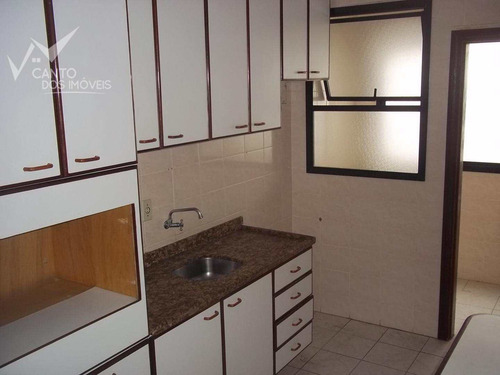 Imagem 9 de 30 de Cobertura Com 2 Dorms, Canto Do Forte, Praia Grande - R$ 450.000,00, 92m² - Codigo: 409 - V409