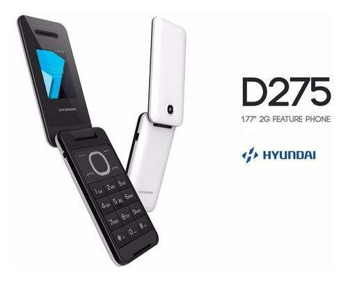Celular Hyundai D275 Tapa Camara Dual Sim Bluetooth Radio
