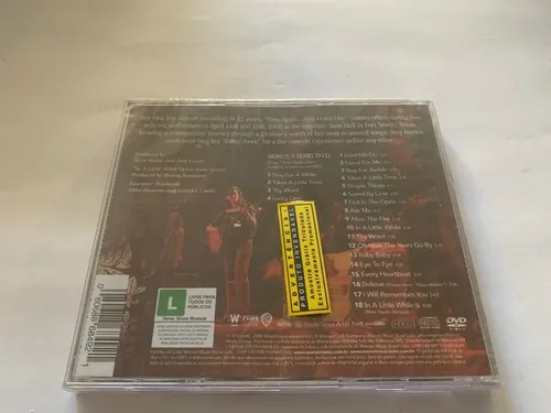 Amy Grant - Time Again Live (cd+dvd/novo/lacrado) | Frete grátis