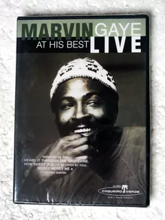 Dvd Marvin Gaye At His Best Live (2008) Original Lacrado!!