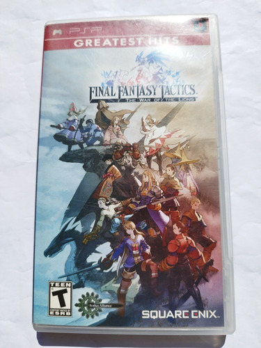 Final Fantasy Tactics The War Of Lions Sony Psp