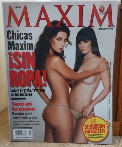 Léia Y Virginia: Las Chicas Maxim (Usado)