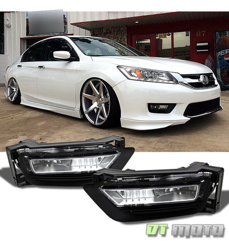 Par Faros Niebla Honda Accord Ex-l 2014 2.4l