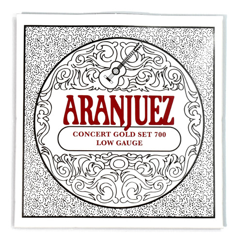 Encordado Augustine Aranjuez 700 P/guitarra Concert Gold Cuo