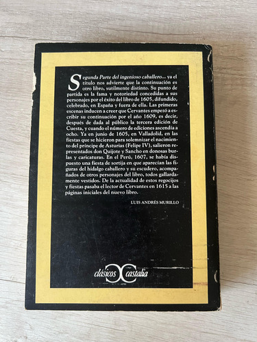 El Ing. Hidalgo Don Quijote De La Mancha Ii - Cervantes