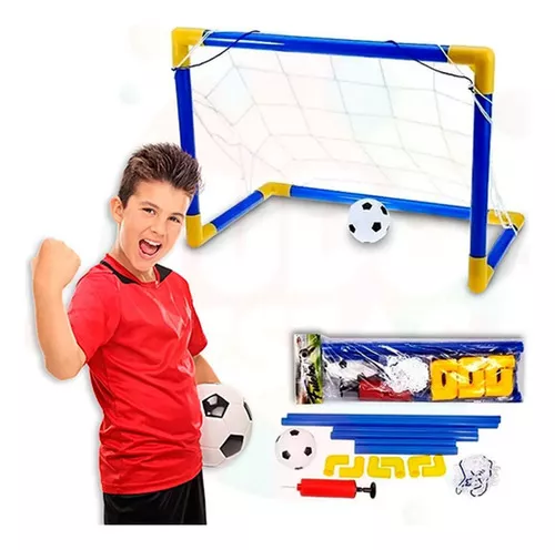 Mini Trave Golzinho Gol Brinquedo Para Jogar Futebol Infantil