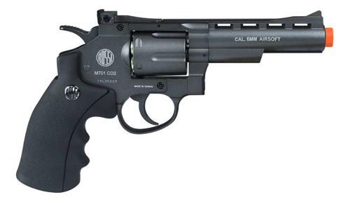 Revólver Rossi 06 Cartuchos + Capa Acolchoada + Co2 12g