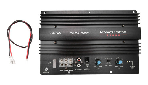 Placa Amplificadora De Audio Para Coche Pa-80d, 12 V, 1000 W