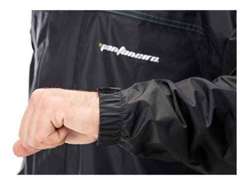 Imagem 5 de 9 de Capa De Chuva Motoqueiro Conjunto Nylon Luxo Com Gola Forro