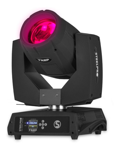 Imagen 3 de 7 de Kit De 2 Cabezas Móviles Beam 7r Arcoíris + Case - Steelpro
